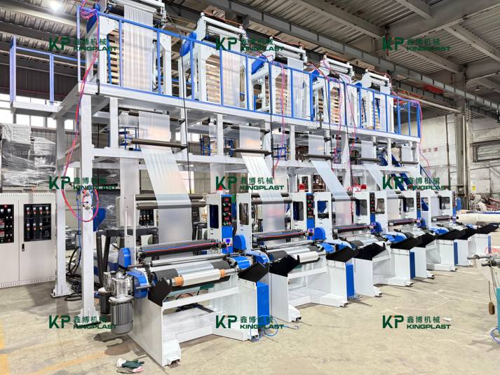 Kingplast только что выпустил высокоскоростной однослойный экструдер со встроенной рамой!